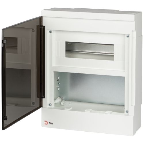 Щит распределительный со слаботочным отсеком MultiBox bs-12s навесной пластиковый 12 модулей IP41 Эра Б0059314