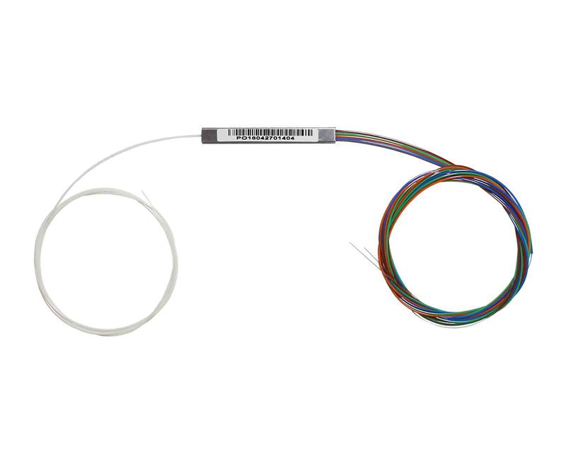 Сплиттер PLC 1х4 0.9мм гильза неоконцованный SUPRLAN 09-0423