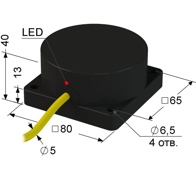 Выключатель бесконтактный PS2-34-45N11-K (ВБ2.34.хх.45.1.1.К) МЕГА-К A8010-80087873