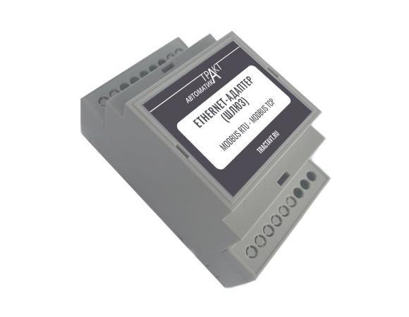 Адаптер-Ethernet Modbus RTU - Modbus TCP MAC401TCP-C-Modbus RTU Тракт-Автоматика 401-002