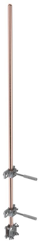 Молниеприемник с держателями L1м медь IEK ZLC27-50-010