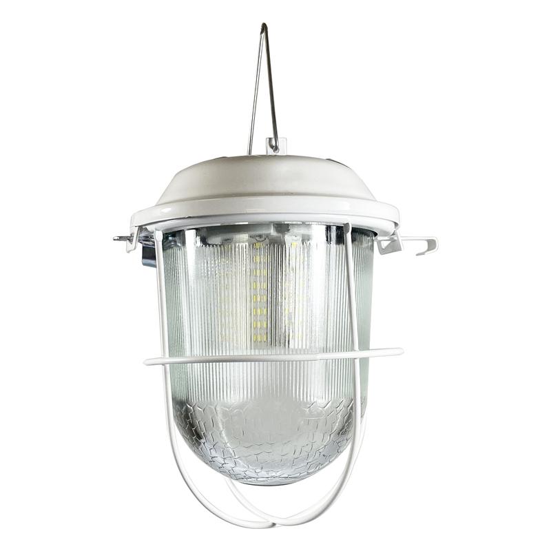 Светильник светодиодный "Желудь А" СПЕЦСВЕТ 03-012-101 (502) с реш. 220В 12Вт 4000К 1500лм УХЛ2 IP54 ГУ ДСП подвесной Элетех 1030450502