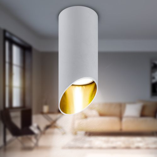 Светильник OL26 WH MR16/GU10 настен./потолочн. спот бел. Эра Б0055576