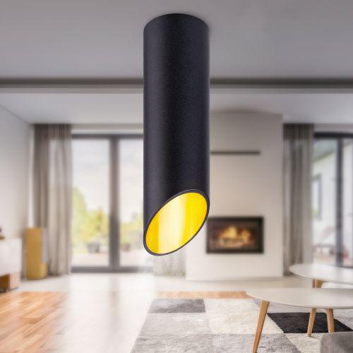 Светильник OL27 BK MR16/GU10 настен./потолочн. спот черн. Эра Б0055577