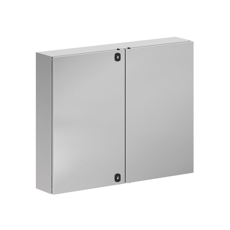 Корпус навесной STH с М/П двухдверный из нержавеющей стали AISI304 800х1000х200мм без фланца DKC R5STH0812-304