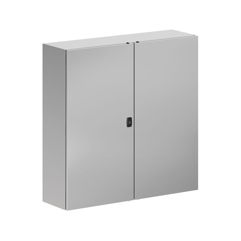 Корпус навесной STH с М/П двухдверный из нержавеющей стали AISI304 1000х1000х300мм без фланца DKC R5STH1013-304