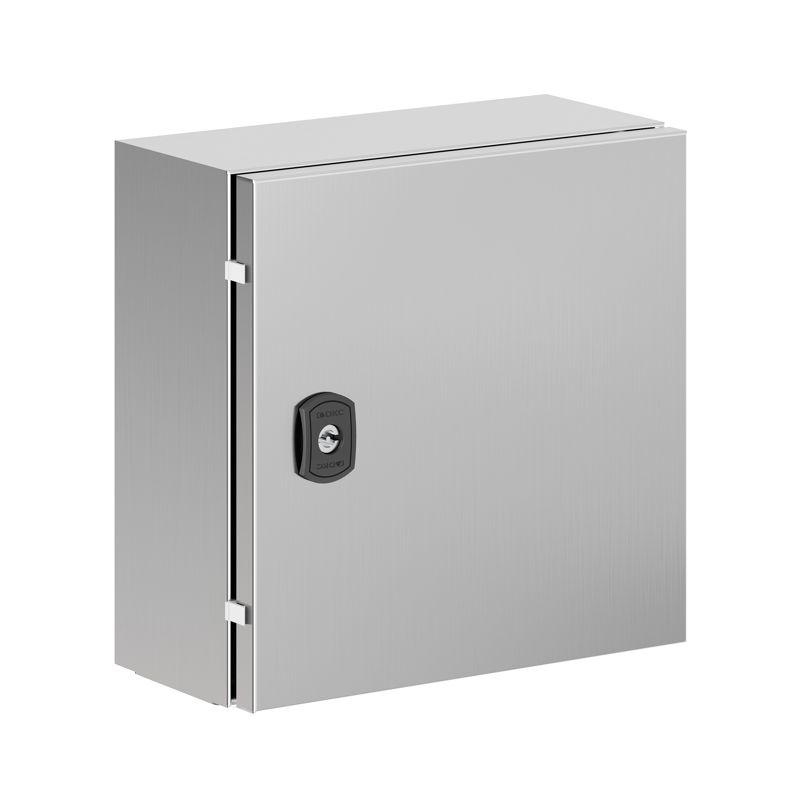 Корпус навесной STH с М/П из нержавеющей стали AISI304 300х300х150мм с фланцем DKC R5STH0331F-304