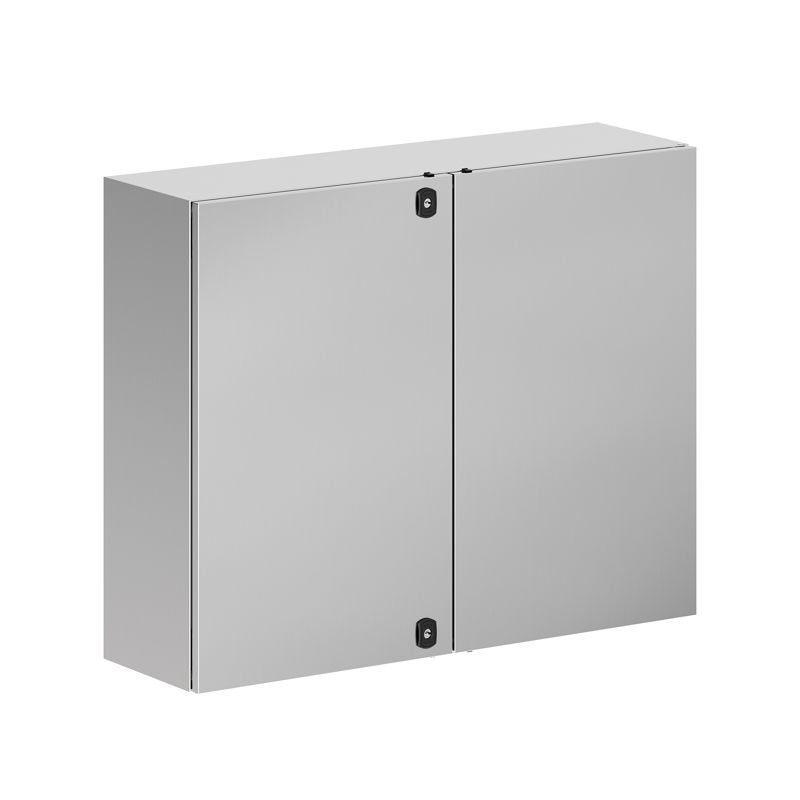 Корпус навесной STH с М/П двухдверный из нержавеющей стали AISI316 800х1000х300мм без фланца DKC R5STH0813-316