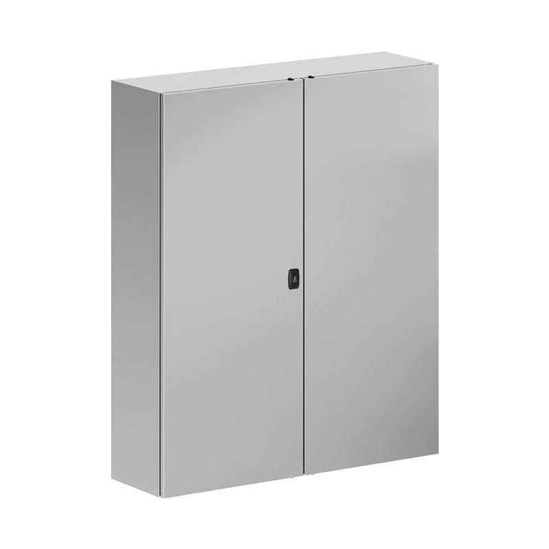 Корпус навесной STH с М/П двухдверный из нержавеющей стали AISI316 1200х1000х300мм без фланца DKC R5STH1213-316