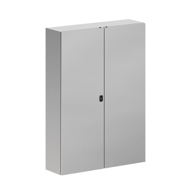 Корпус навесной STH с М/П двухдверный из нержавеющей стали AISI316 1400х1000х300мм без фланца DKC R5STH1413-316