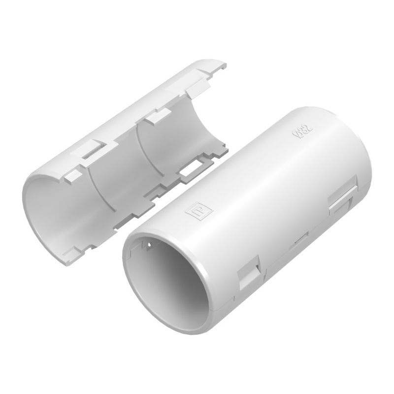 Муфта разборная d32мм бел. Промрукав PR13.0420