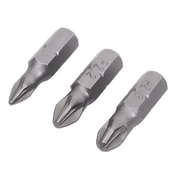 Бита "Pozidriv" PZ1 PZ2 PZ3 25мм (уп.3шт) ИНТЕРСКОЛ 0400.003