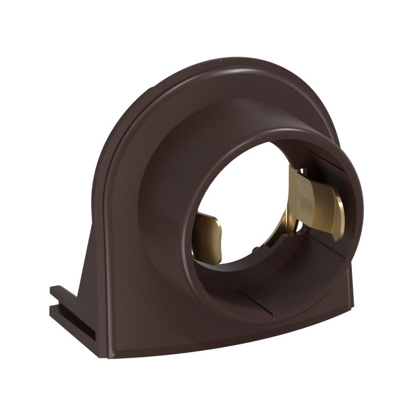 Ввод в распределительную коробку для гофротрубы 20А Rotondo корич. (уп.4шт) OneKeyElectro 7700938