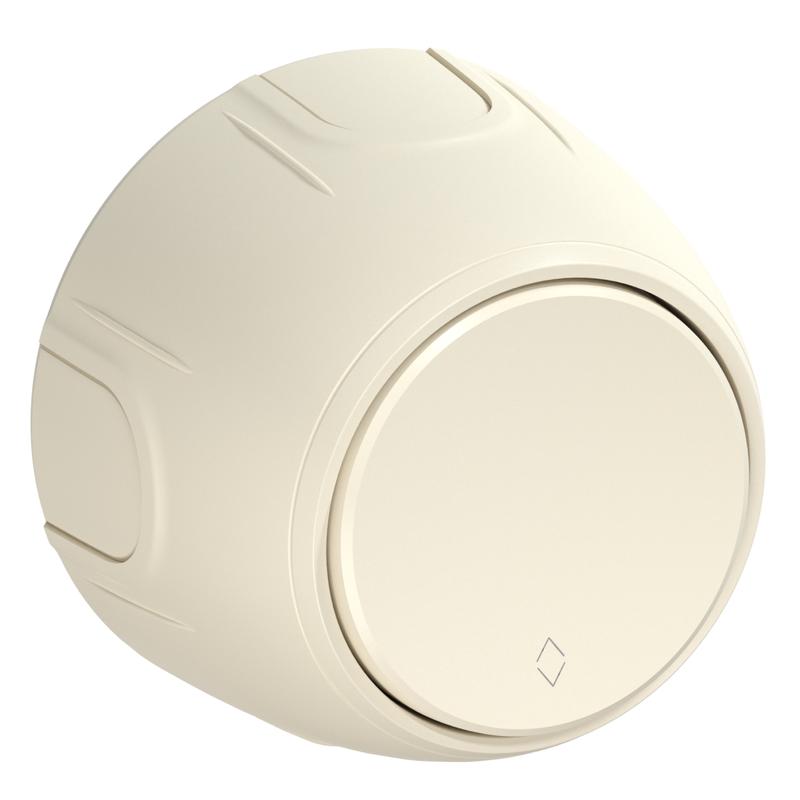 Переключатель 1-м Rotondo беж. OneKeyElectro 7700952