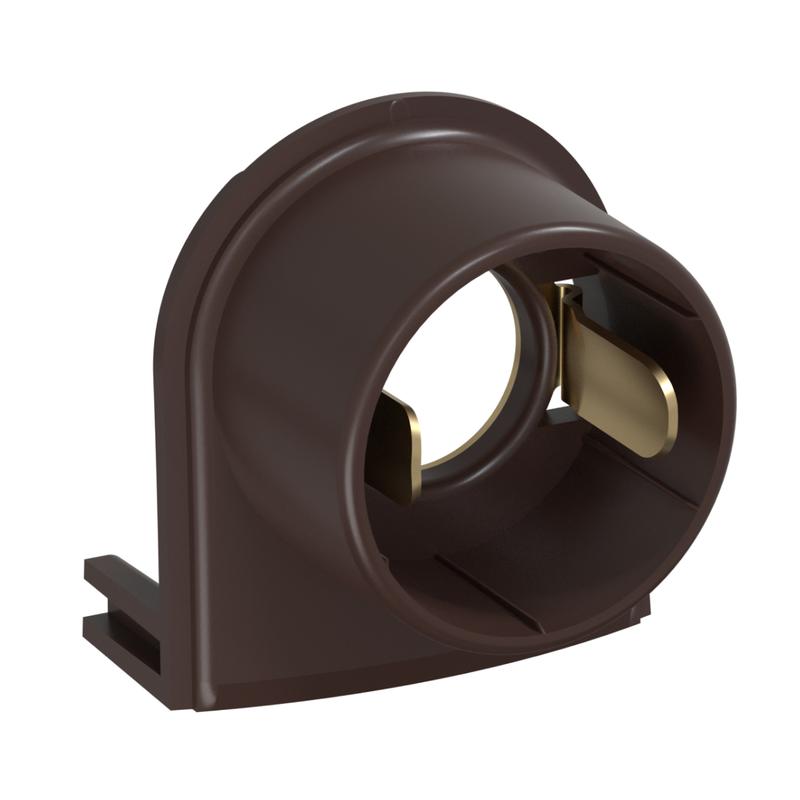 Ввод для гофротрубы 15А Rotondo корич. OneKeyElectro 7700908