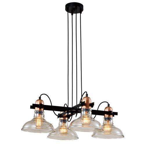 Люстра Leila 4093-304 4хЕ27 40Вт дизайн Rivoli Б0055028