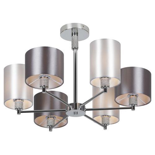 Люстра Ebony 2081-306 6хE14 40Вт классика Rivoli Б0055618