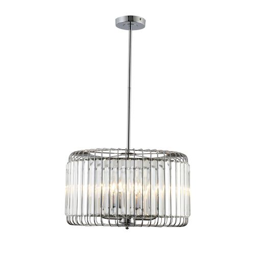 Люстра Sieglinde 1025-205 5хE14 40Вт хрусталь классика Rivoli Б0052467