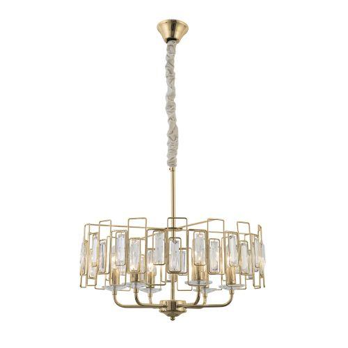 Люстра Waltraud 1028-206 6хE14 40Вт хрусталь классика Rivoli Б0052465