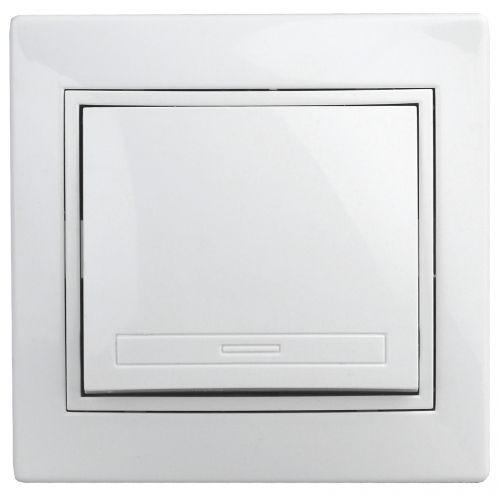 Переключатель промежуточный 1-кл. СП Plano 1-108-01 10А IP20 250В бел. Intro Б0053816