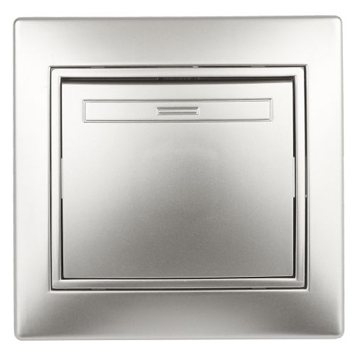 Переключатель промежуточный 1-кл. СП Plano 1-108-03 10А IP20 250В алюм. Intro Б0053820