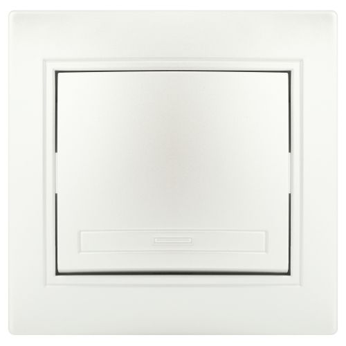 Переключатель промежуточный 1-кл. СП Plano 1-108-06 10А IP20 250В перламутр Intro Б0053825