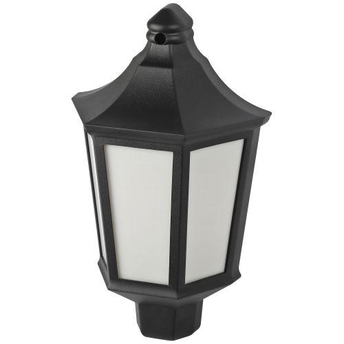 Светильник садово-парковый НБУ 06-60-003 Ника 60Вт черн. бел. основание матов. Эра Б0061158