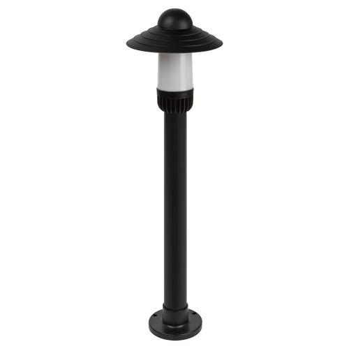 Светильник садово-парковый НТУ 01-60-009 Поллар IP54 E27 max60Вт h860мм напольный черн. ЭРА Б0057493