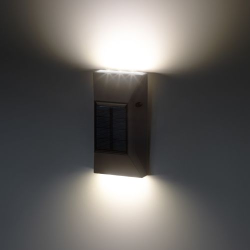 Светильник светодиодный ERAFS012-07 "ЭРА" 6LED 13х7х3см уличный настенный на солнечн. батарее Эра Б0057593