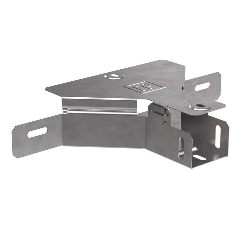 Ответвитель для лотка горизонтальный 50х50 с крышкой Стандарт Промрукав PR16.1172