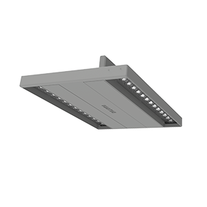 Светильник светодиодный TT-Crisp 60 295х200х90 35Вт 3000К RAL7045 сер. муар диммер DALI VARTON V1-R1-70320-90D07-2003530
