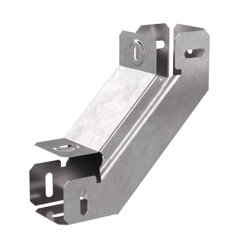 Угол для лотка вертикальный внутренний 90град. 50х50 Стандарт с крышкой Промрукав PR16.0570