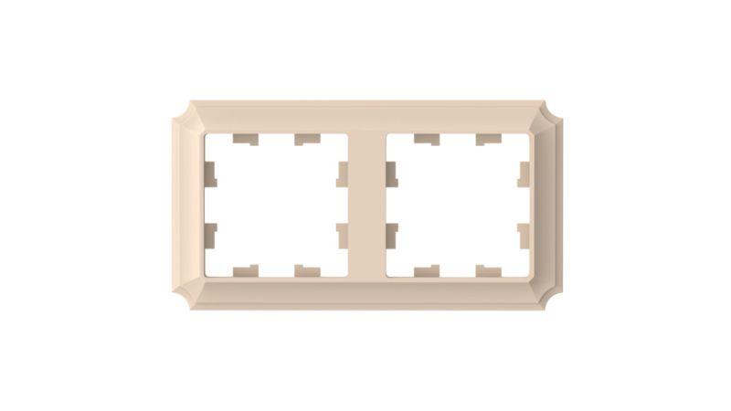 Рамка 2-м AtlasDesign Antique универс. песочн. SE ATN101202
