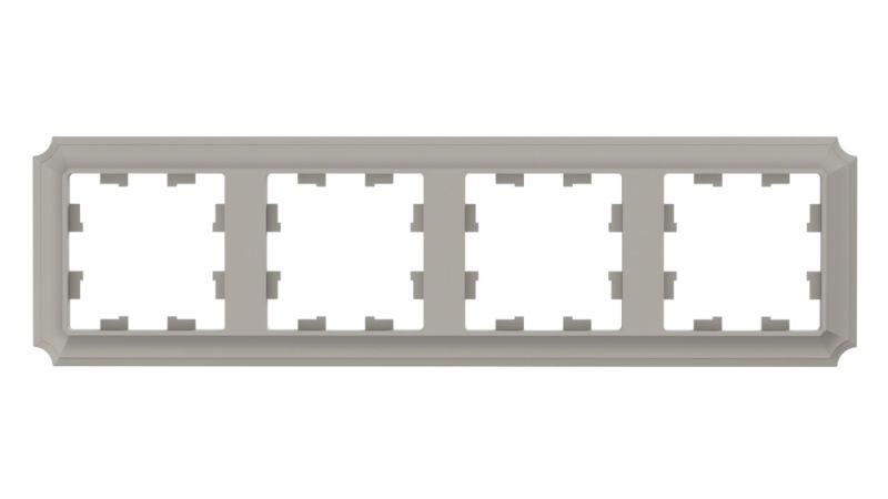 Рамка 4-м AtlasDesign Antique универс. шампань SE ATN100504