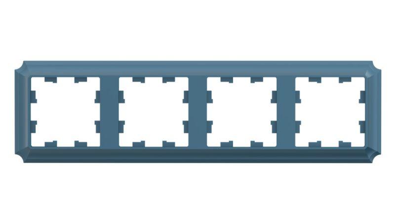 Рамка 4-м AtlasDesign Antique универс. изумруд. SE ATN100804