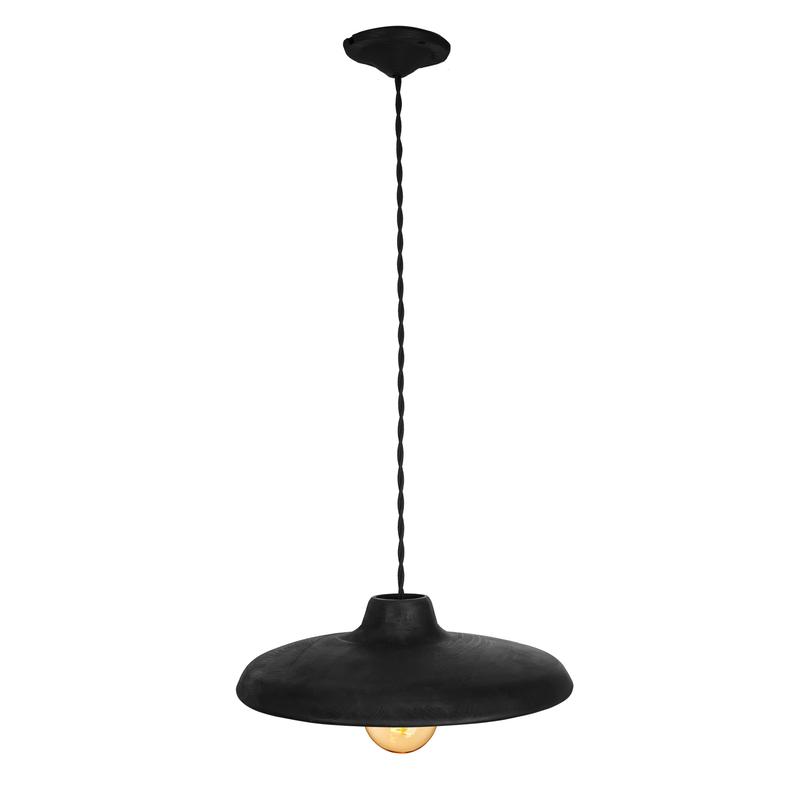 Светильник Solar потолочный дерево угольно-черн. Bironi BS5-11-119/73/119