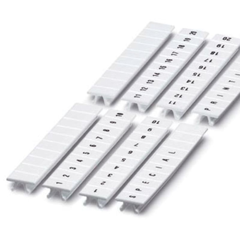 Маркировка для клемм ширина 6мм знак заземления в круге горизонтальная ориентация 1шт=полоса из 10 маркеров (уп.10шт) DKC NUPUTUK-6-PEH