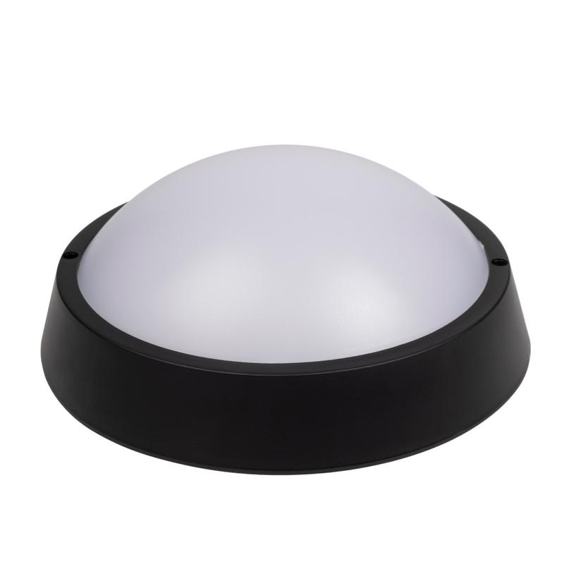 Светильник светодиодный "Банник" PBH-PC-RA 18Вт 4000К IP65 ЖКХ ДБП пылевлагозащ. black черн. Pro JazzWay 5048416