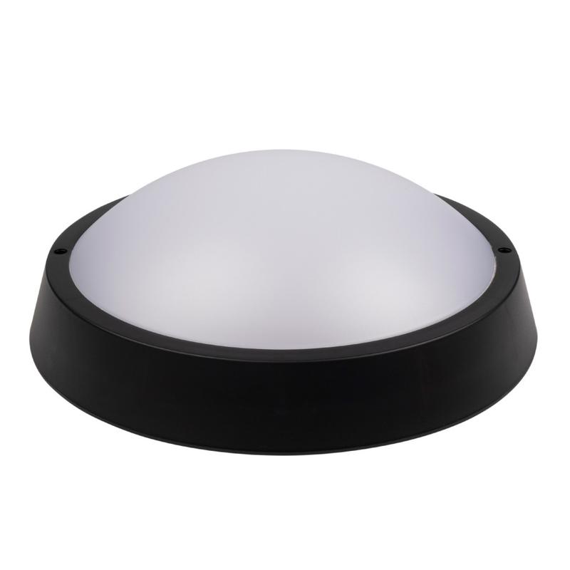 Светильник светодиодный "Банник" PBH-PC-RA 24Вт 4000К IP65 ЖКХ ДБП пылевлагозащ. black черн. Pro JazzWay 5048430