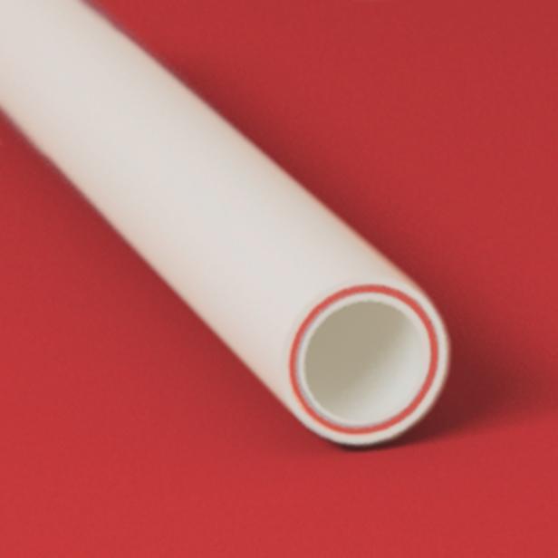 Труба PPR 20х2.8 PN20 стекловолокно сер. (дл.2м) RTP 17617