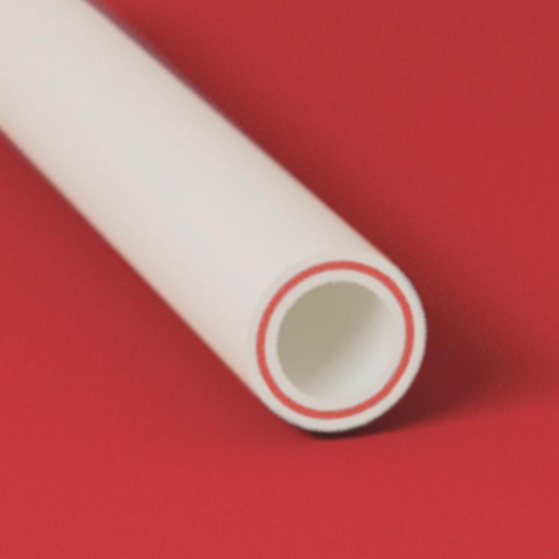 Труба PPR 20х3.4 PN25 стекловолокно сер. (дл.2м) RTP 17620