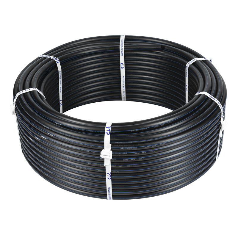 Труба питьевая напорная ПНД ПЭ100 20х2.0 SDR11 PN16 черн. (уп.200м) RTP 11266