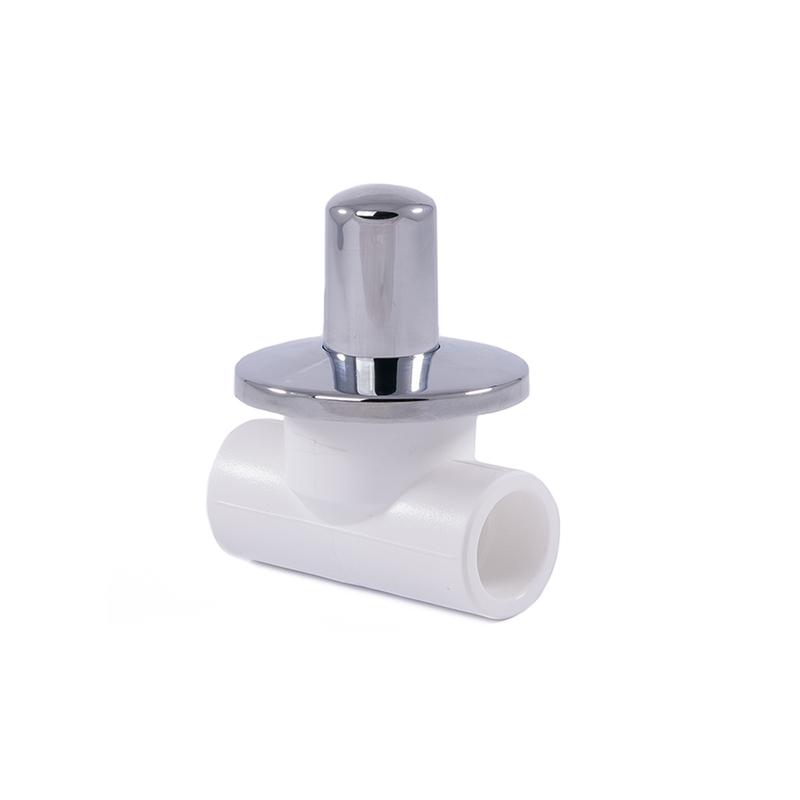 Вентиль PPR внутр./внутр. присоед. 20 хром. бел. RTP 10539