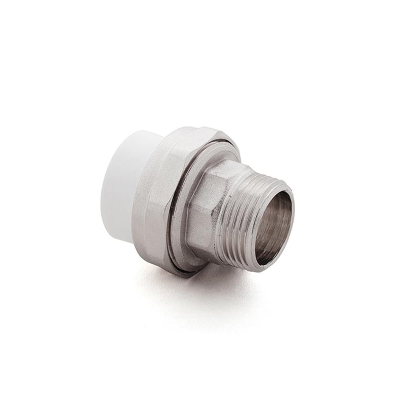 Муфта комбинированная разъемная "Американка" PPR наружн. резьба 50х1 1/2 бел. RTP 10649