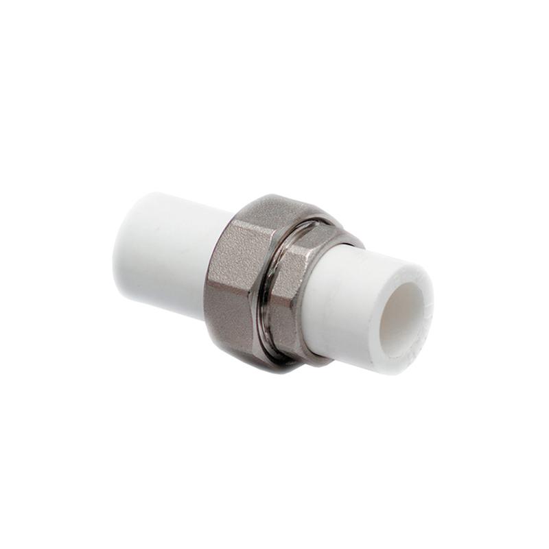 Соединение разъемное в сборе PPR наружн./наружн. присоед. 25 бел. RTP 10730