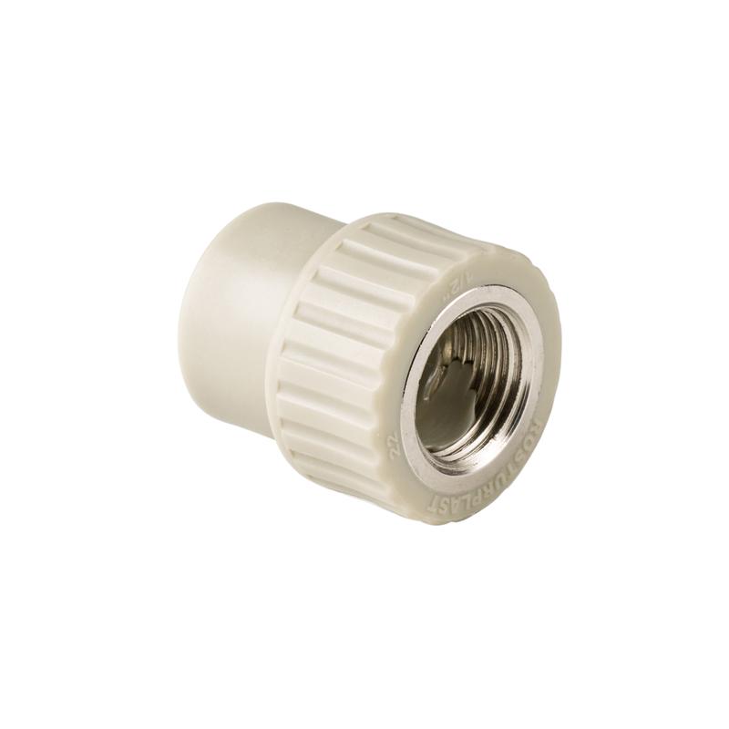 Муфта комбинированная PPR внутр. резьба 32х1 сер. RTP 10937