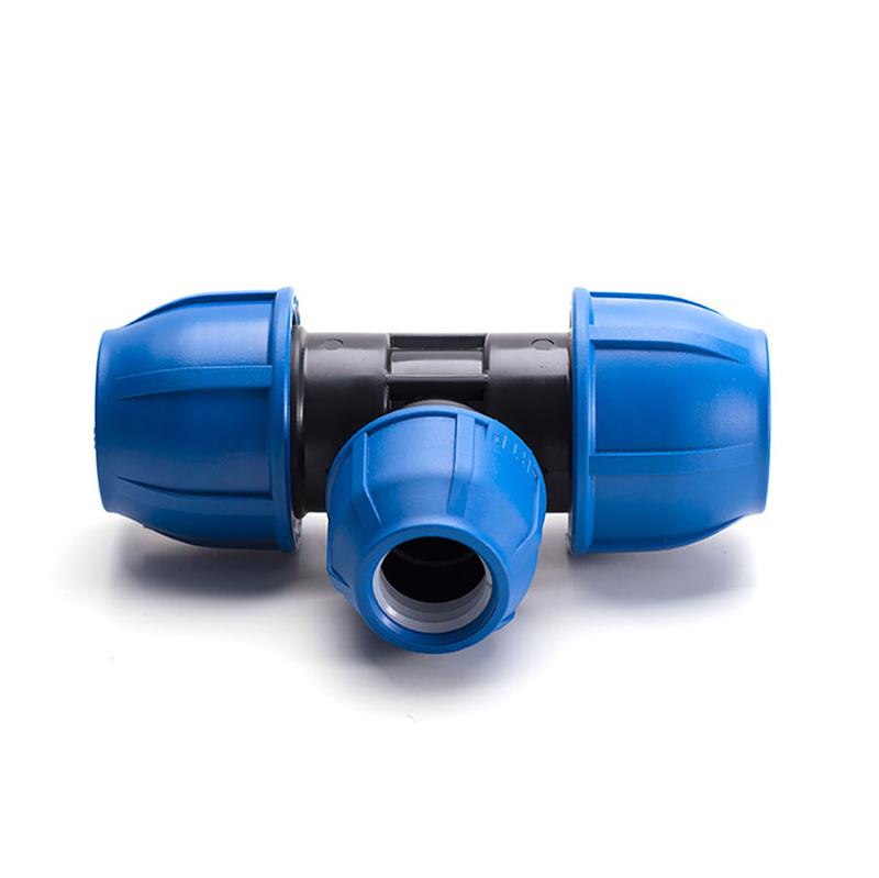 Тройник компрессионный переходной PN16 d50х40х50 для ПЭ труб RTP 14487