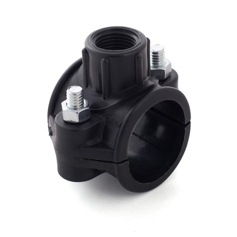 Седелка PN16 d40х1/2дюйм для ПЭ труб RTP 14608