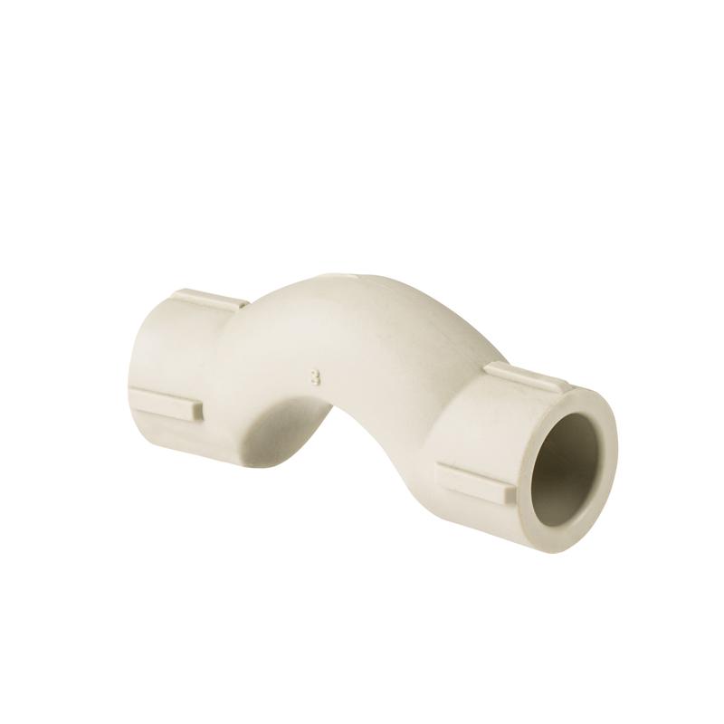 Колено обводное с муфтой короткое PPR 32 сер. RTP 19774