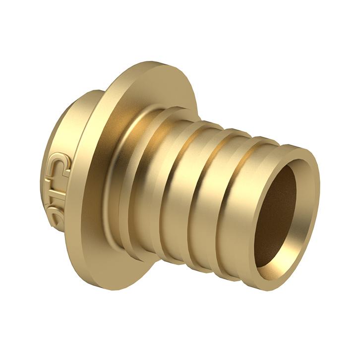 Заглушка аксиальная латунь 40 желт. RTP 31435